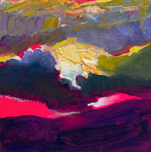 Scotian Skies (Magenta and Green)