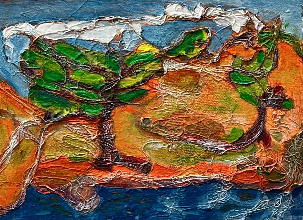 He laid me down by still waters