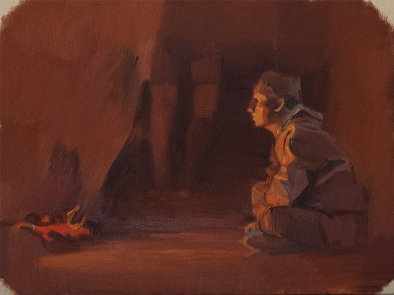 Study for Ember Gazing
